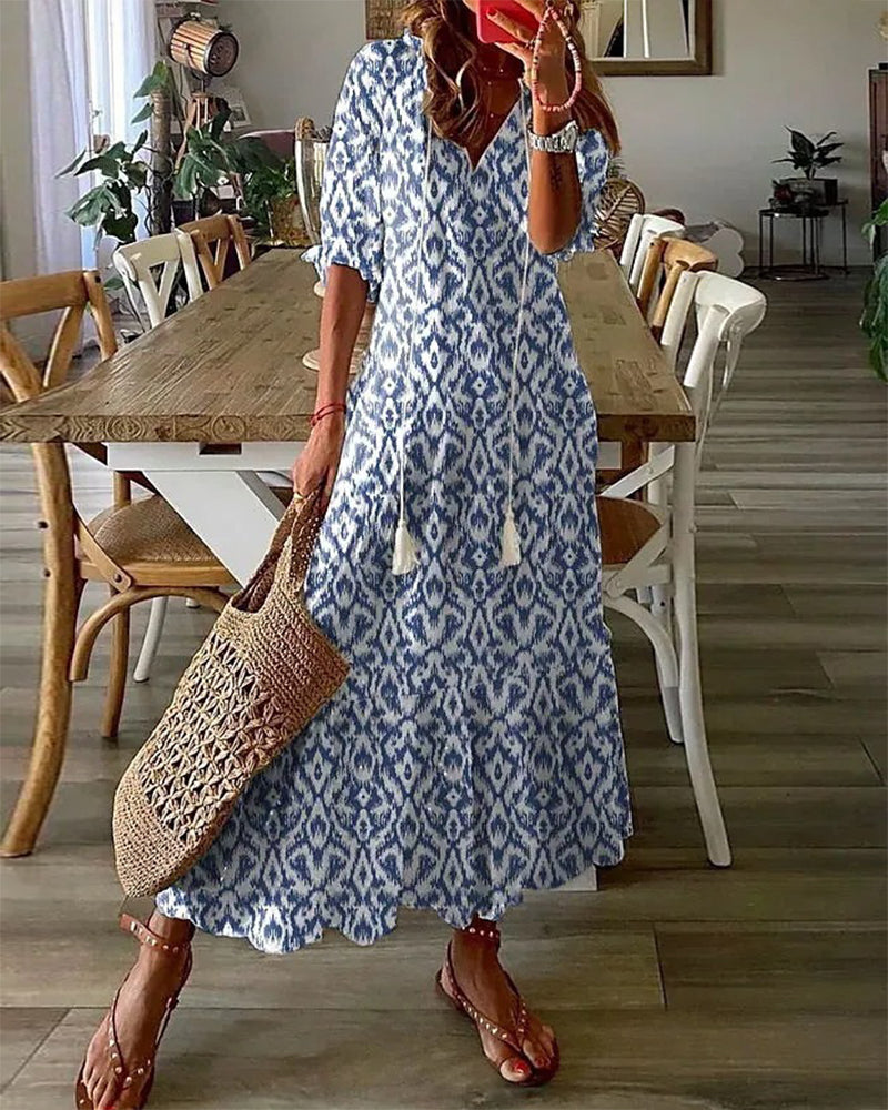 Marta | Vestido estampado