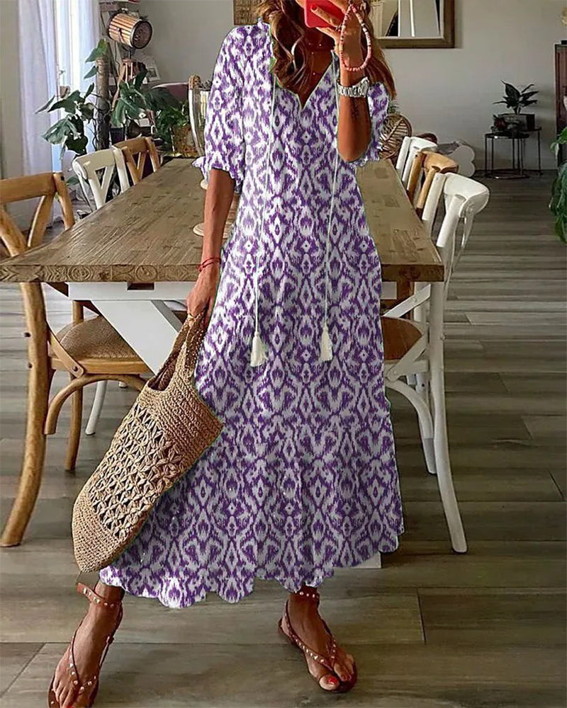 Marta | Vestido estampado