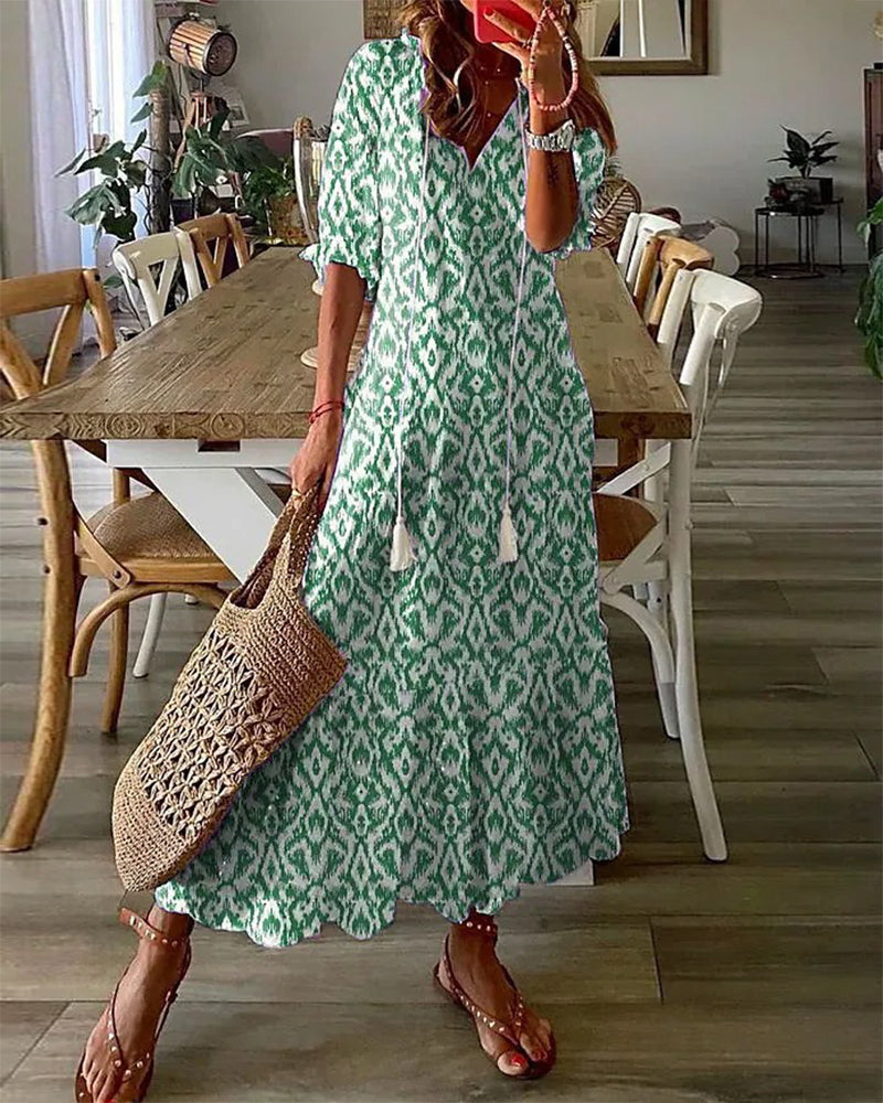 Marta | Vestido estampado