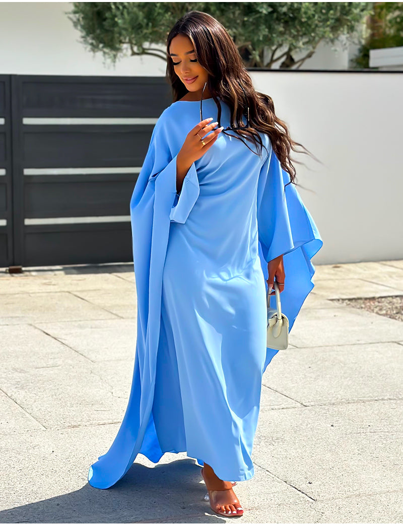 Zelda | Vestido con Capa Fluida