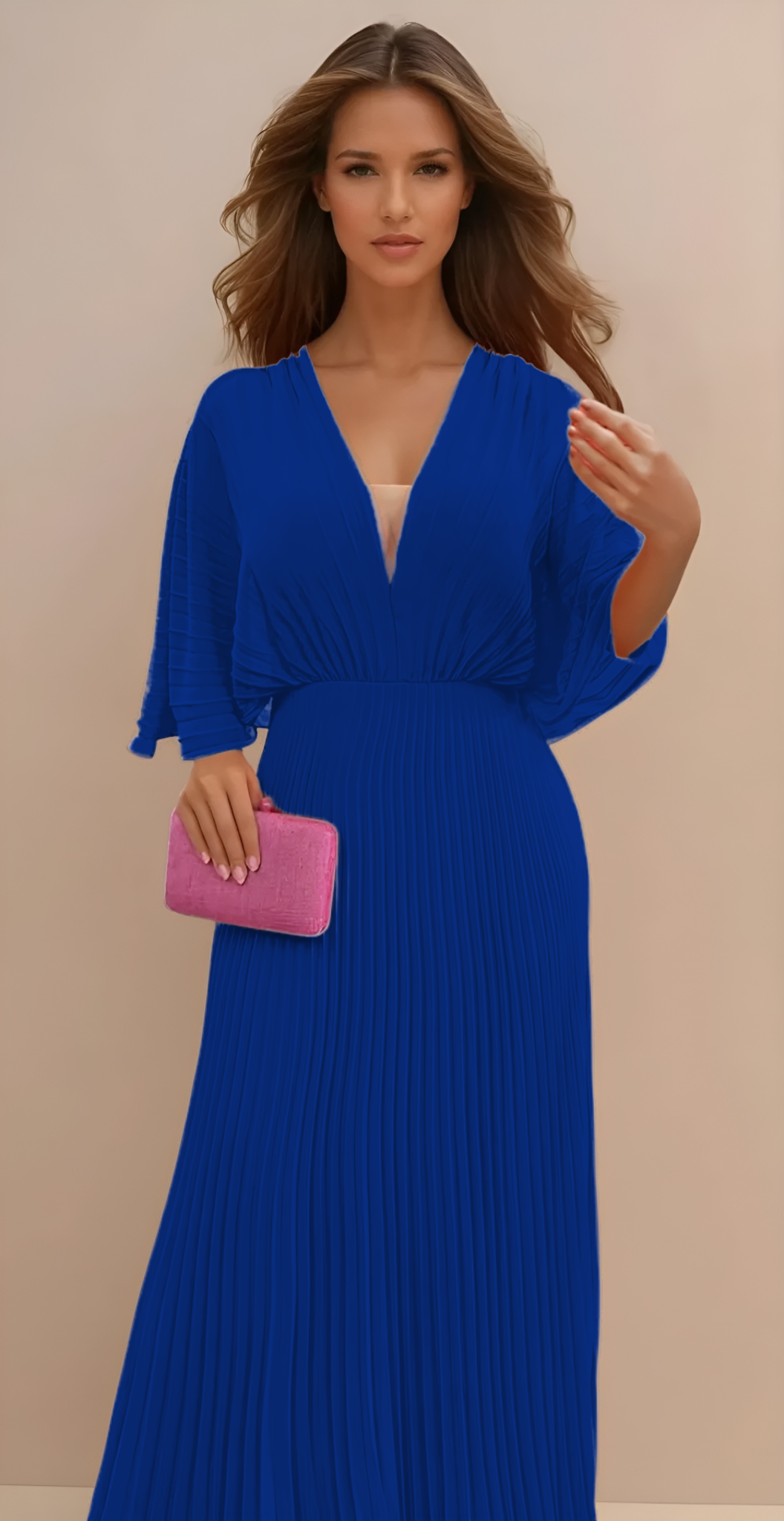Silvia | Vestido Clásico Plisado