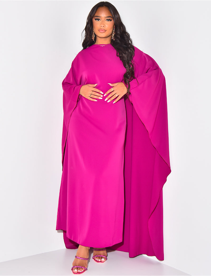 Zelda | Vestido con Capa Fluida