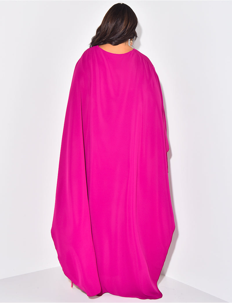 Zelda | Vestido con Capa Fluida