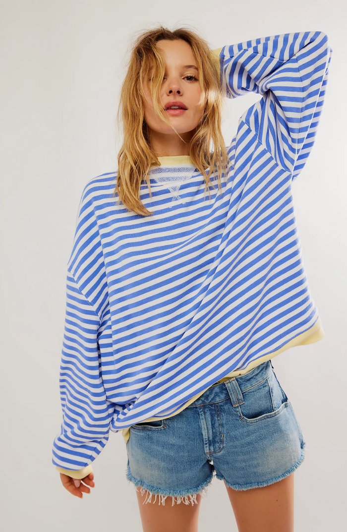 Betty | Jersey Oversize de Rayas