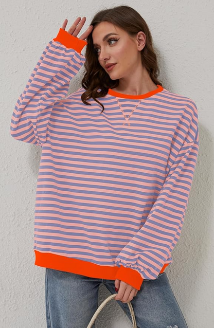 Betty | Jersey Oversize de Rayas