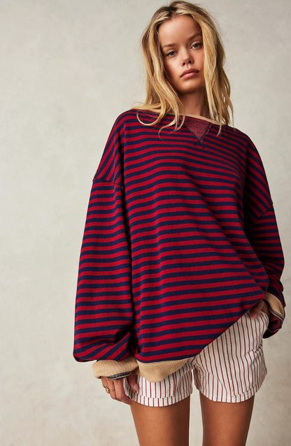 Betty | Jersey Oversize de Rayas