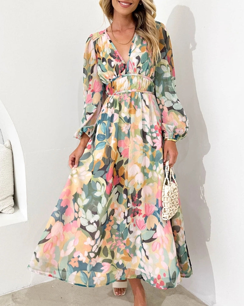 Candy | Vestido Elegante con estampado Floral