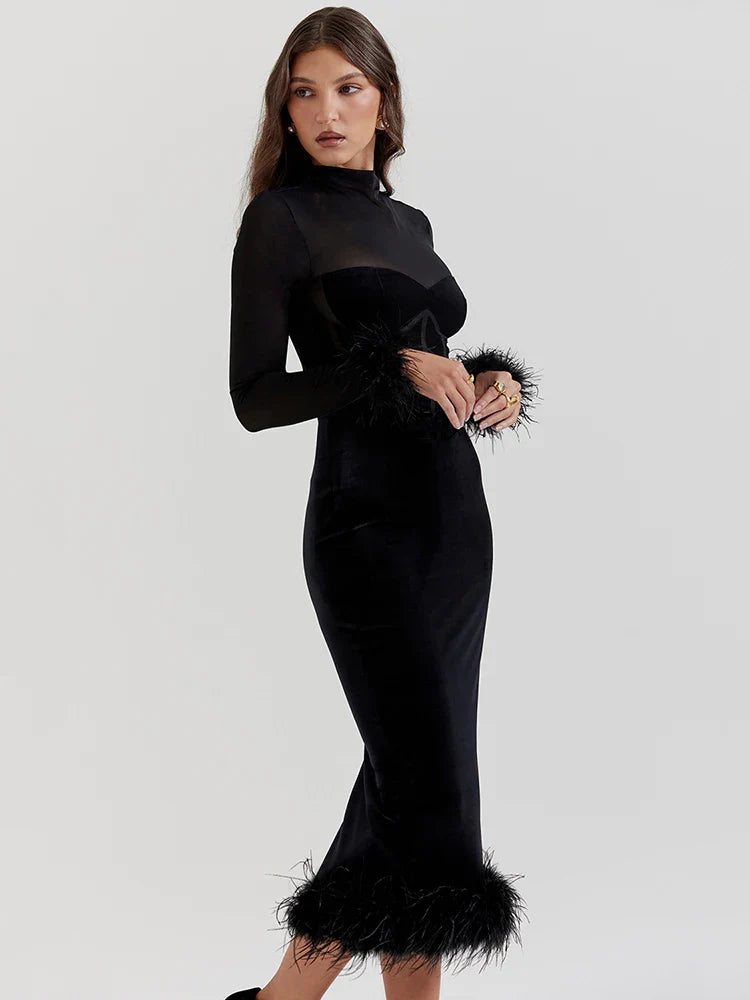 Noelia | Vestido Elegante Negro