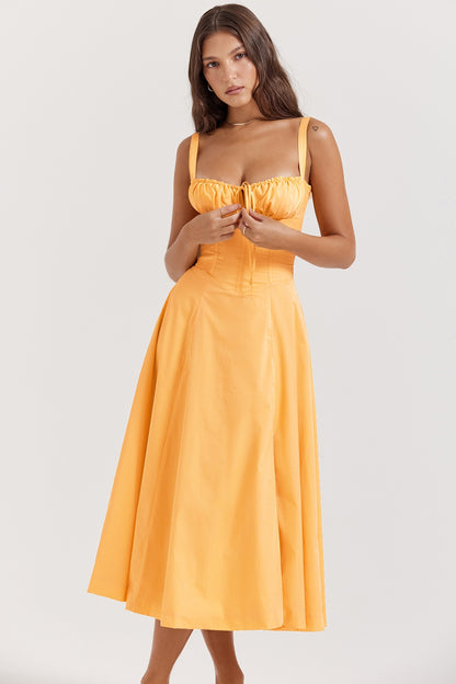 Sabrina | Vestido Midi Ligero y Fluido