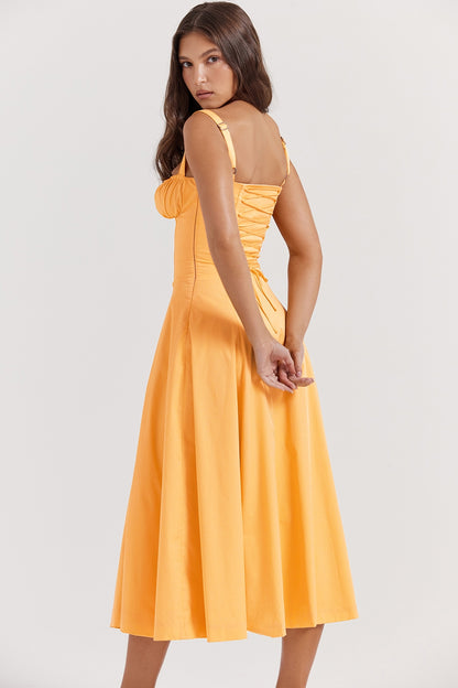 Sabrina | Vestido Midi Ligero y Fluido