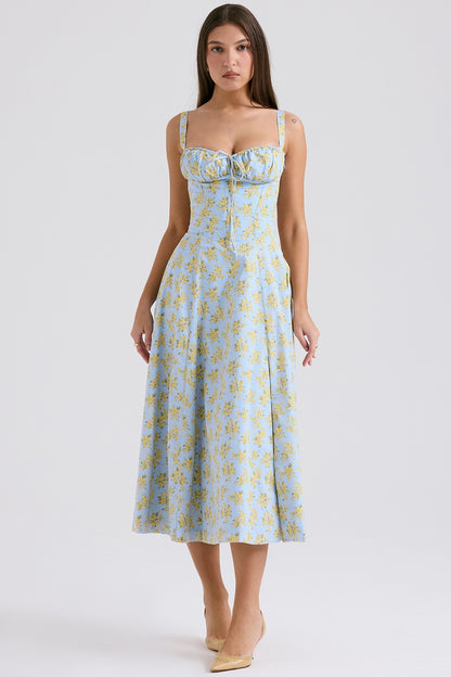 Sabrina | Vestido Midi Ligero y Fluido
