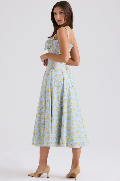 Sabrina | Vestido Midi Ligero y Fluido