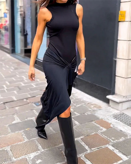 Estrella | Vestido Midi sin Mangas
