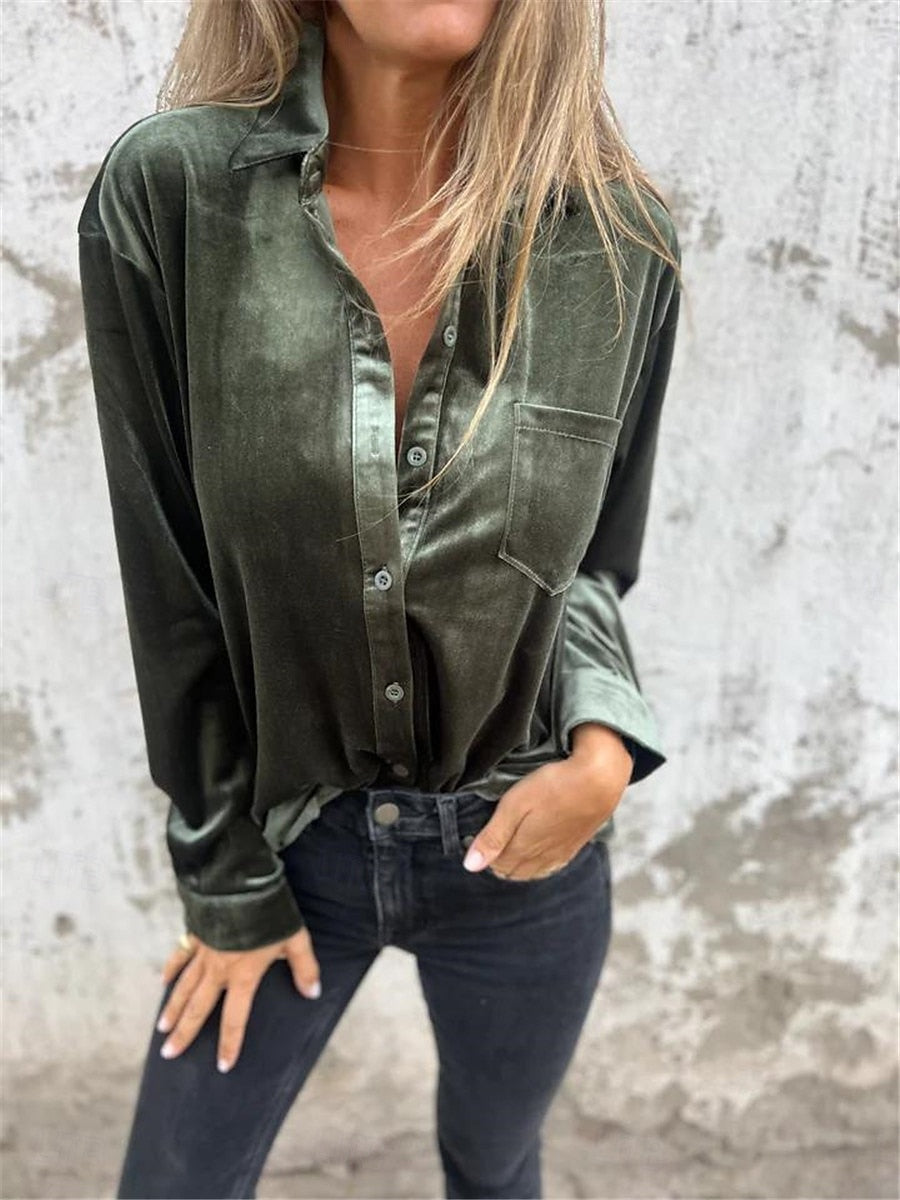 Patricia | Blusa Terciopelo